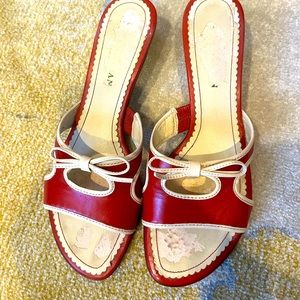 Cole Haan red heels